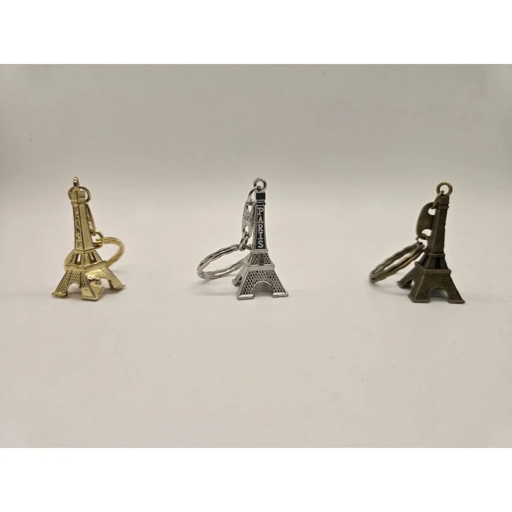 Paris Keychain, France Souvenir Gifts, Eiffel Tower French Flag Key Chains